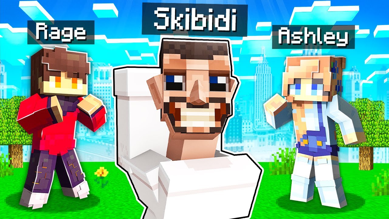 SKIBIDI TOILET ATTACKS MINECRAFT BLOCK CITY!