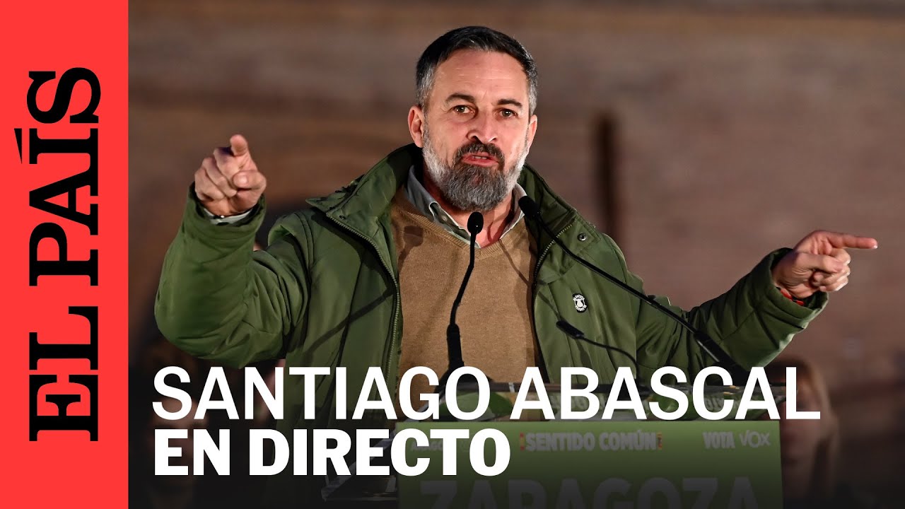 DIRECTO VOX | Alejandro Nolasco comparece tras conocer los resultados en ARAGÓN | EL PAÍS