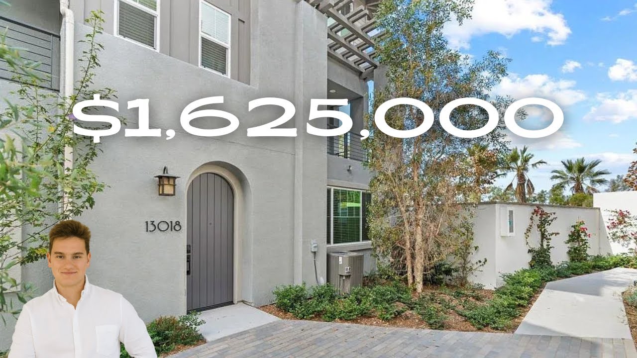 Touring $1.6M NEW Construction Townhouse in Lumen | Carmel Valley | 92130 | Pacific Highlands Ranch