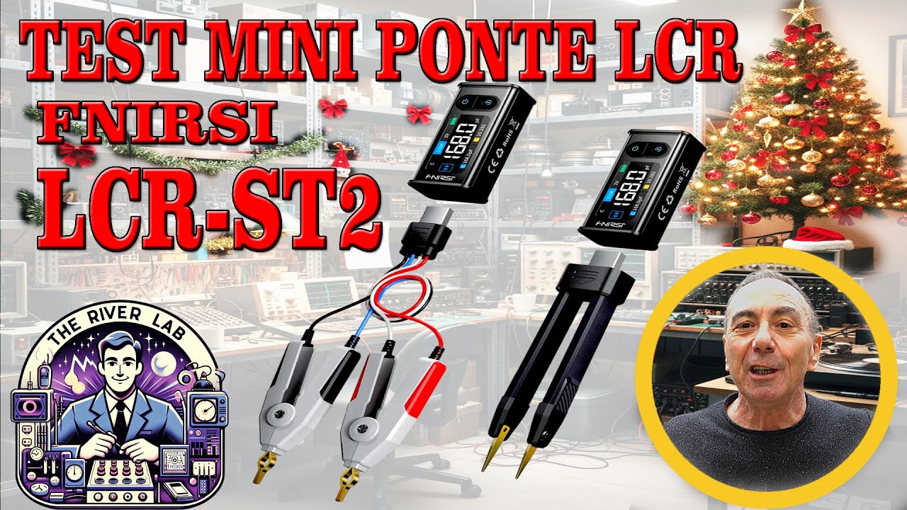 151 PROVO PER VOI IL MINI PONTE FNIRSI LCR-ST2 #elettronica #manutenzione  #diy