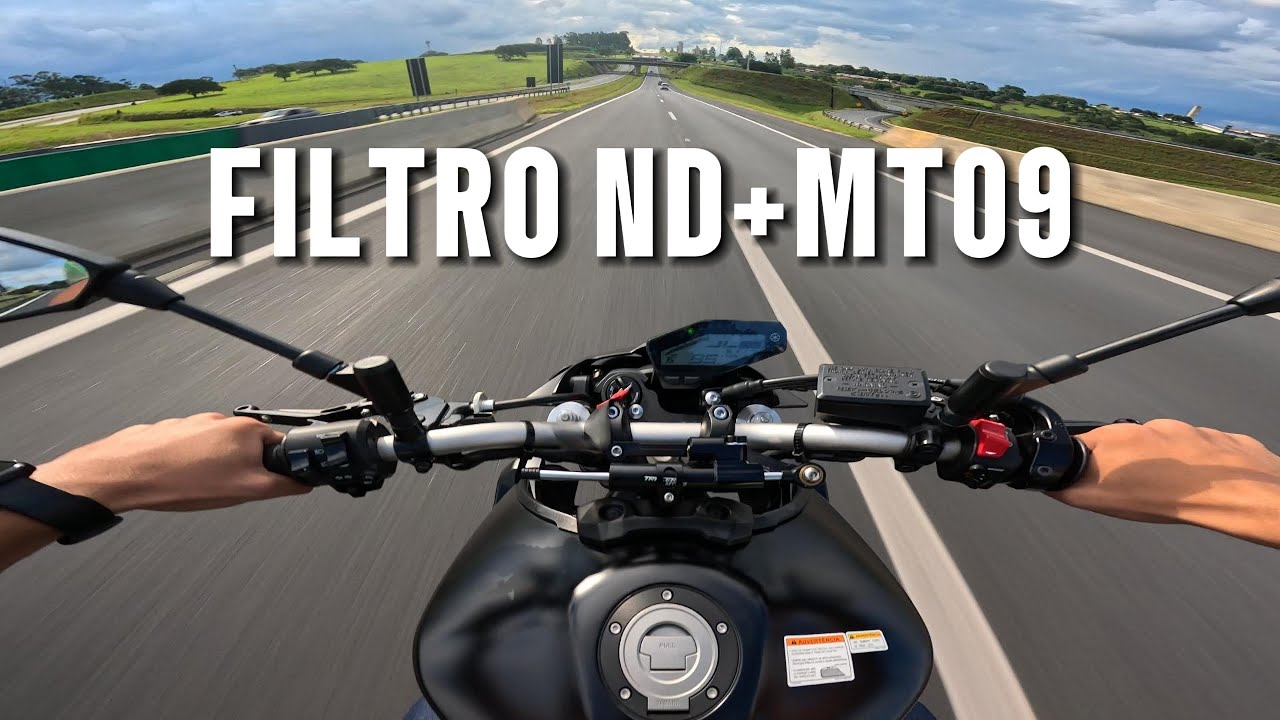 MT-09 + FILTRO ND (Imagem de CINEMA)