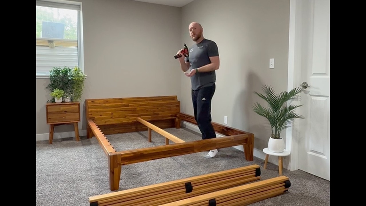 Silk & Snow Wooden Bed Frame Review | Japanese Joinery, Easy Assembly & Timeless Design