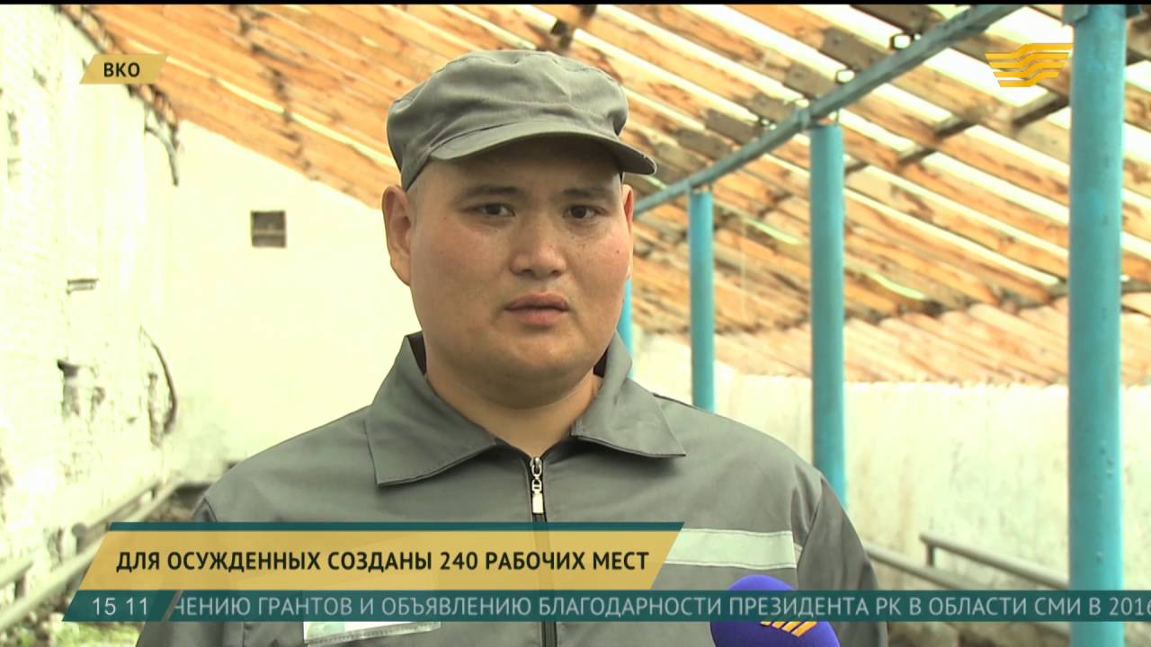 В ВКО для осужденных создано 240 рабочих мест