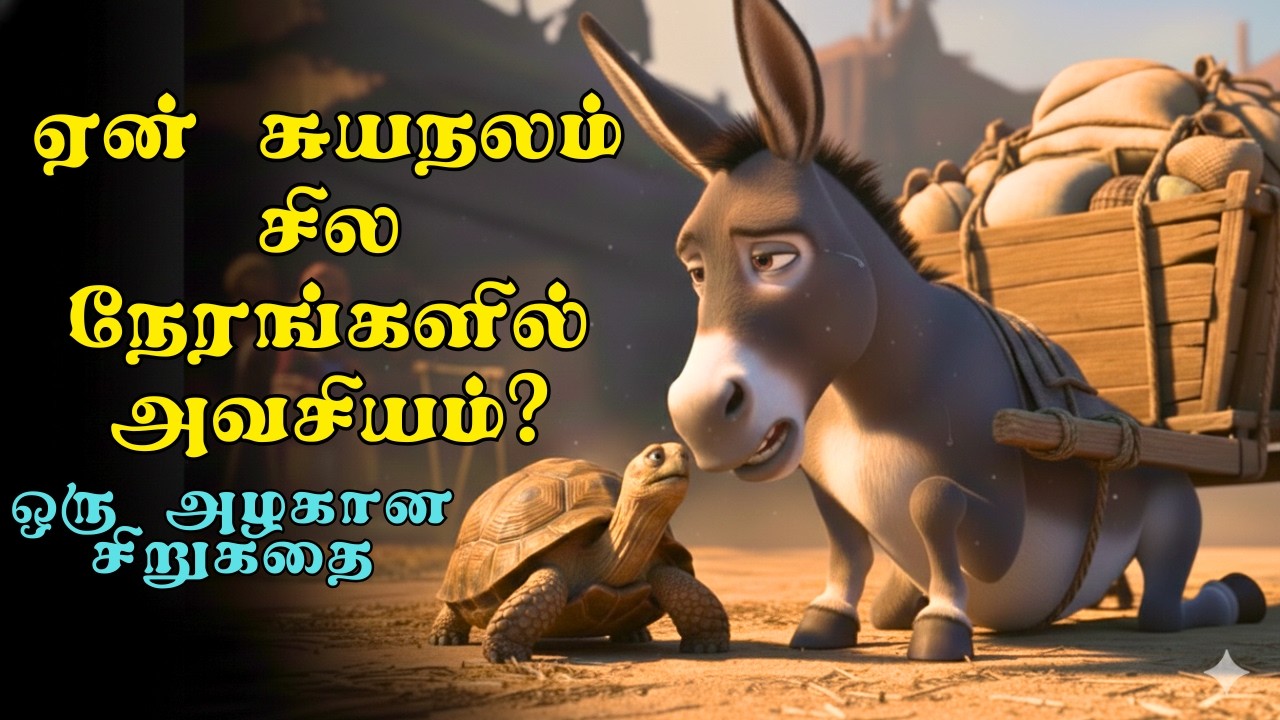 Why is selfishness necessary sometimes? | Zen motivational story in tamil | Inspirational story