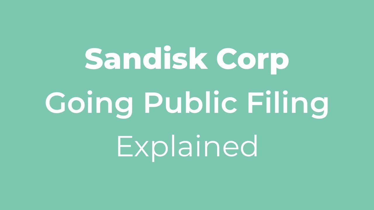 Sandisk Unchained: Decoding the Storage Giant's Spin-off Strategy