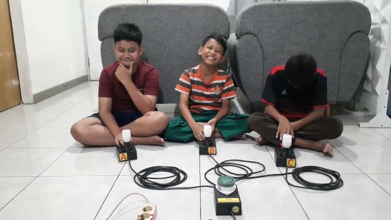 Bel Cerdas Cermat 3 regu tombol saklar cepat tepat