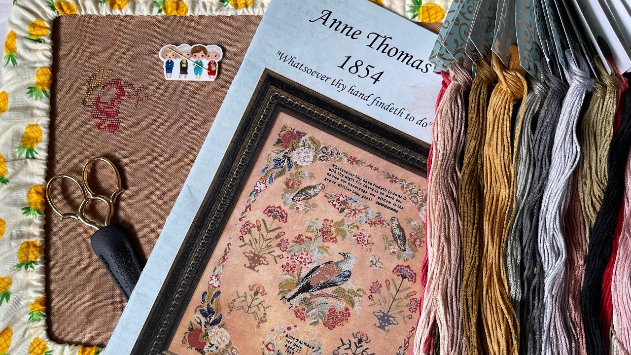 Flosstube #6 The Seattle Stitcher OMG 1K!!