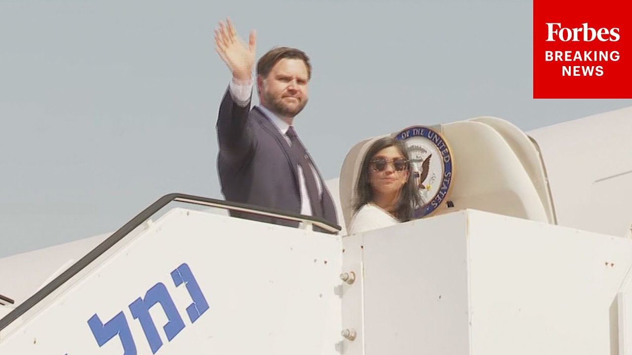 JUST IN: Vice President JD Vance Departs Israel En Route To The U.S.
