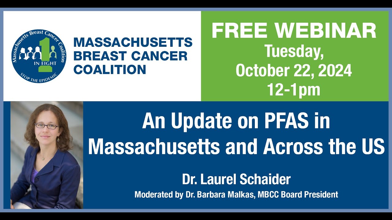 An update on PFAS in Massachusetts and across the US - 10-22-24