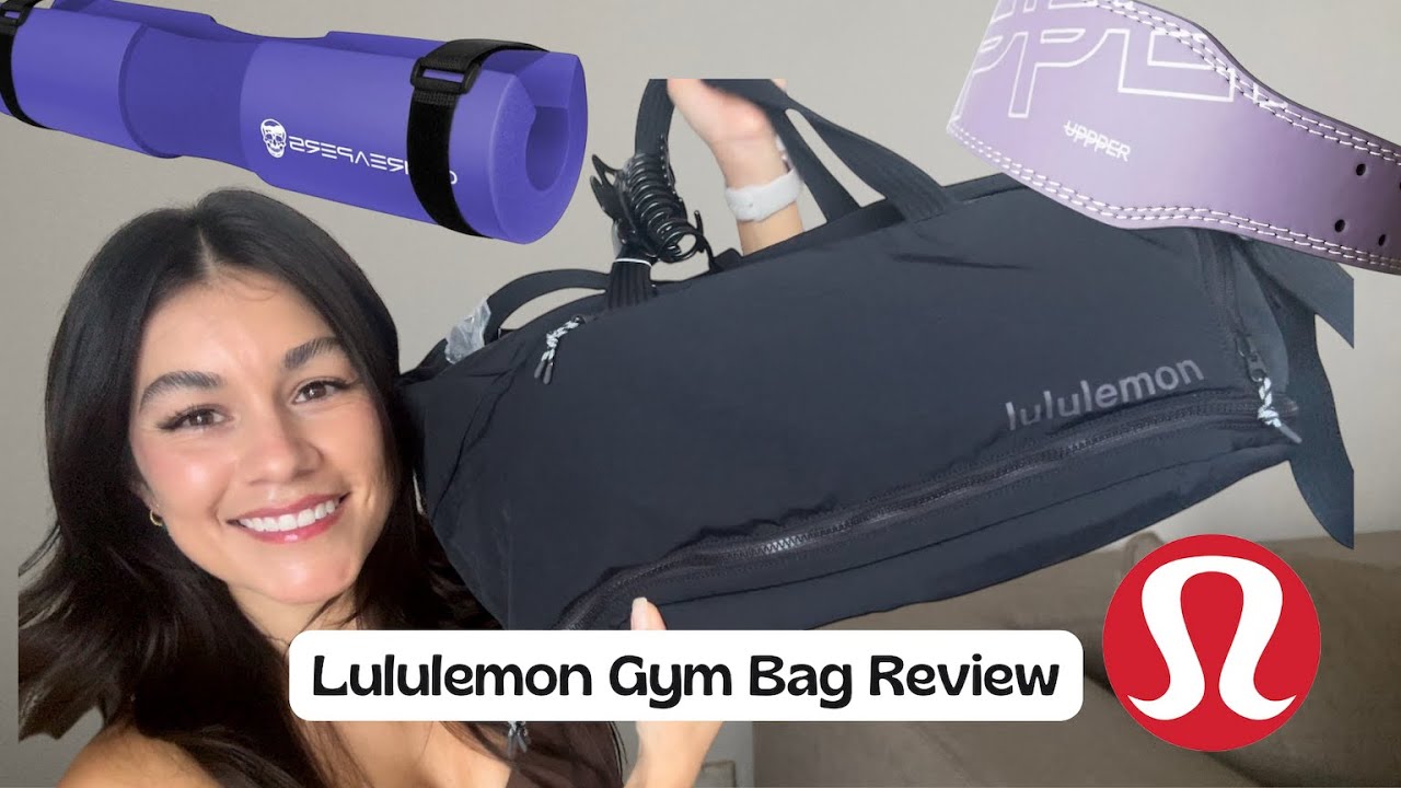 ОБЗОР спортивной сумки LULULEMON 3 в 1 объемом 30 л | Что в моей спортивной сумке?