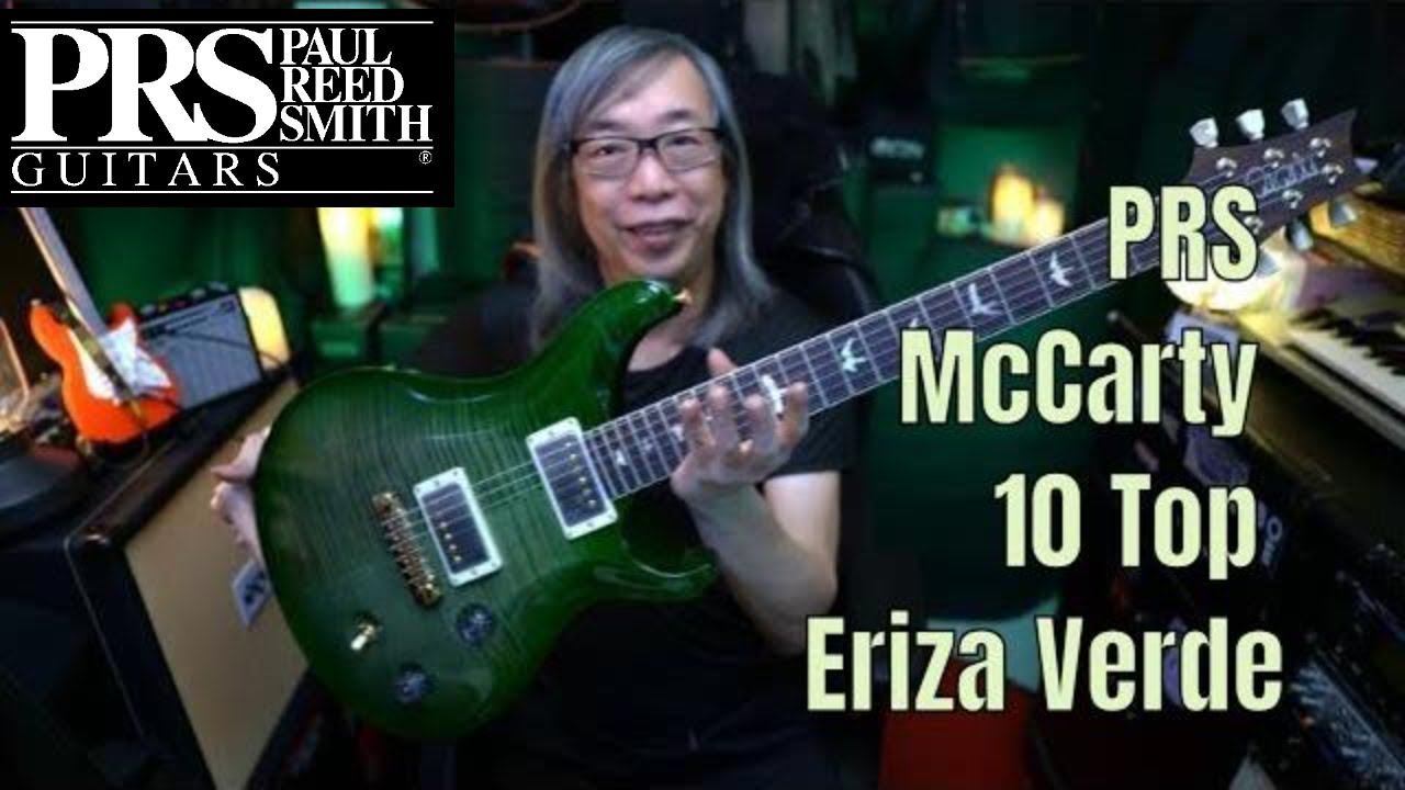 PRS McCarty 10 Top Eriza Verde