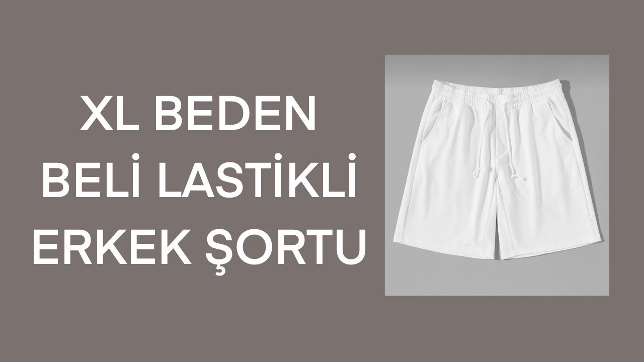 Çok Kolay Erkek Şortu | BEDEN XL