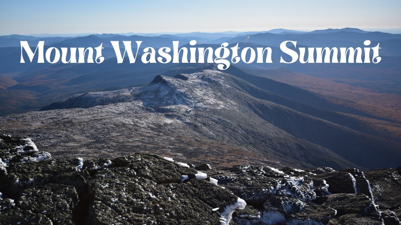 Exploring Mount Washington Summit | White Mountains, New Hampshire USA  | 4K Walk Around Video