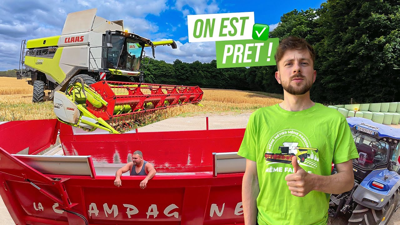 PRÉPARATION POUR LES MOISSONS 2025 ! (Faux départ...)