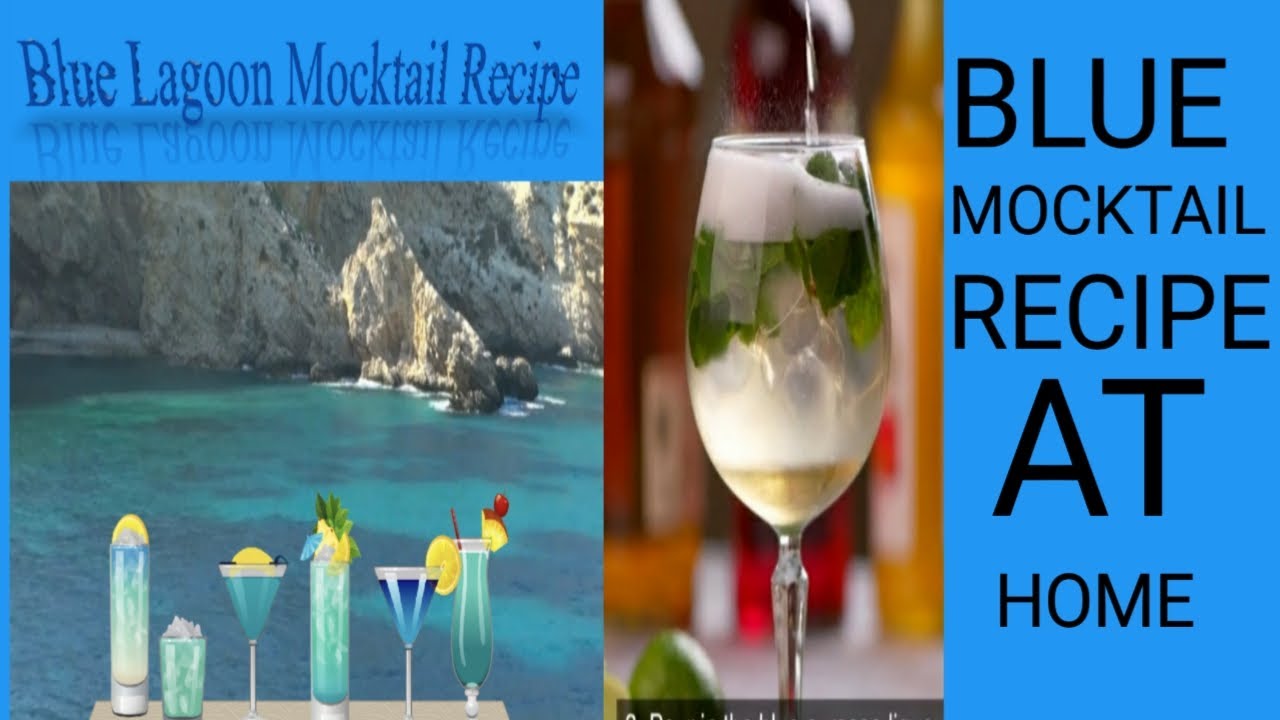 How To Make Blue Lagoon Mocktail Recipe | Summer Special Drink | Refreshing Logoon | Blue Lamonade