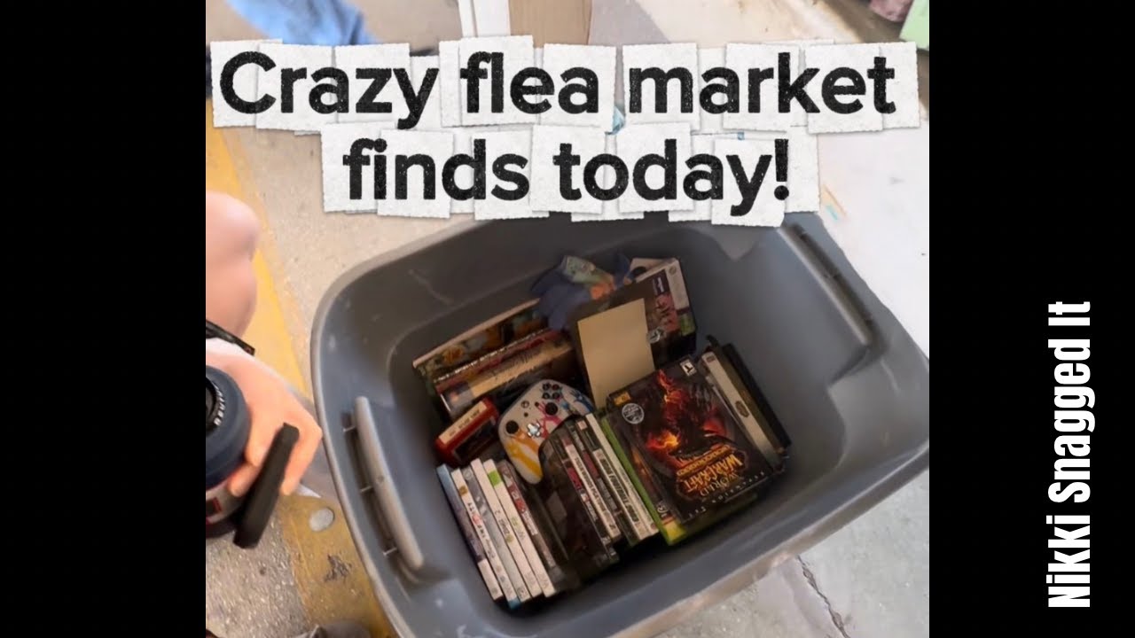 CRAZY finds at the Flea Market today!!!