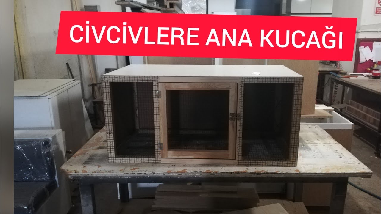 CİVCİV ANA KUCAĞI YAPIMI-CİVCİVLERİN YENİ EVİ- CİVCİV KÜMES YAPIMI