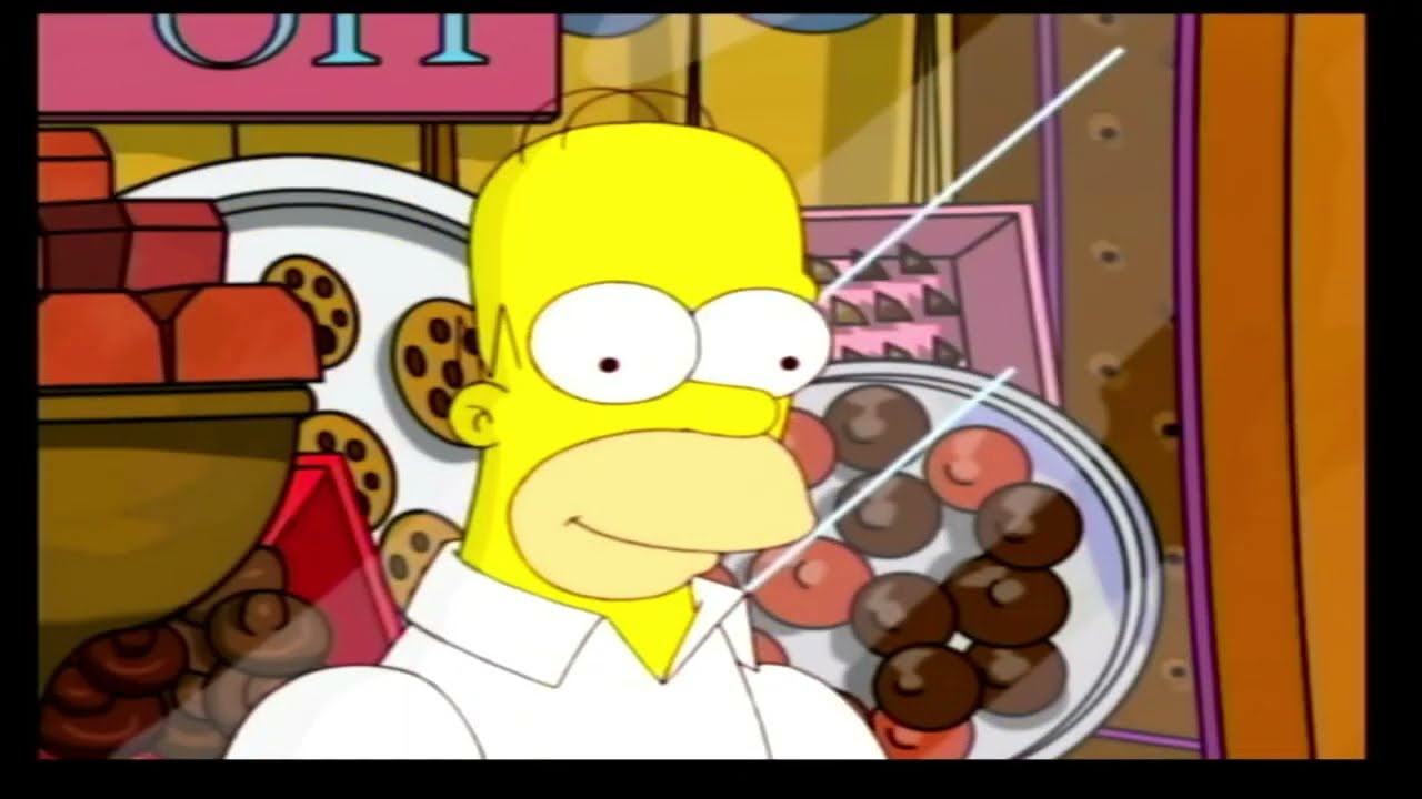 The Simpsons Game  (PS2) The Land of Chocolate