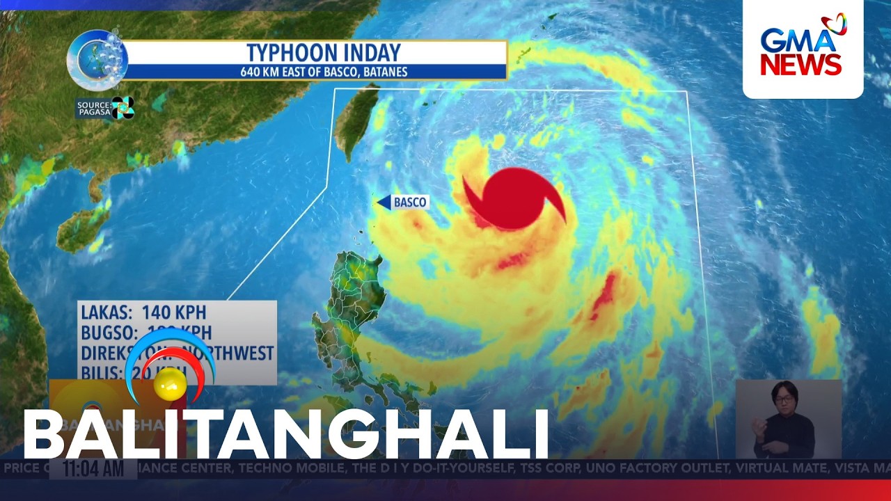 Update sa Bagyong Inday | Balitanghali
