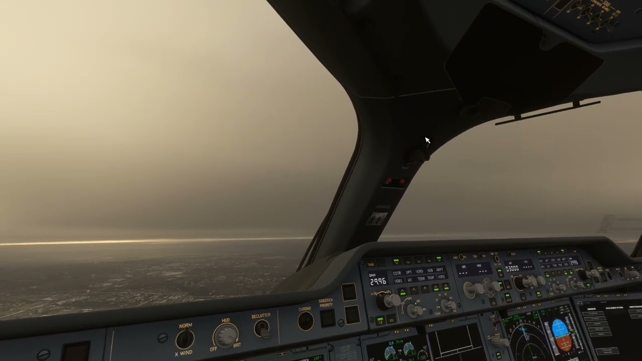 Landing in Toronto with the A350