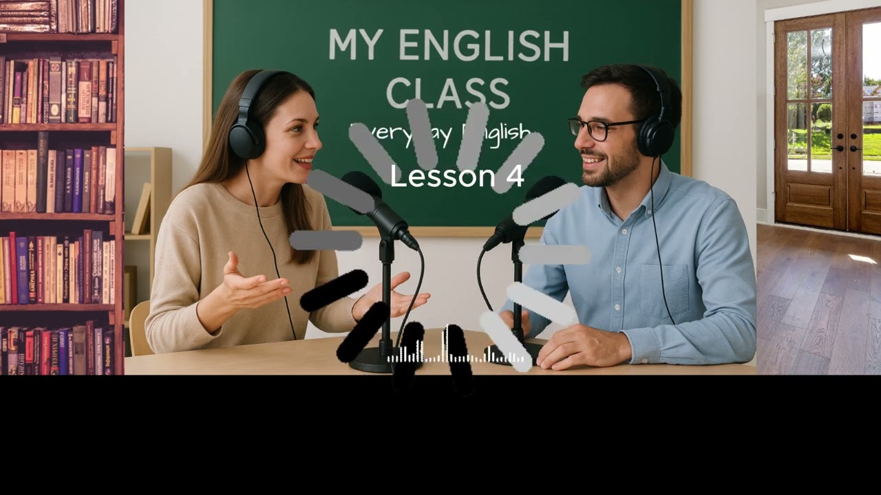 Everyday English Lesson 4, Time, Describe your Daily Routine & Make Plans