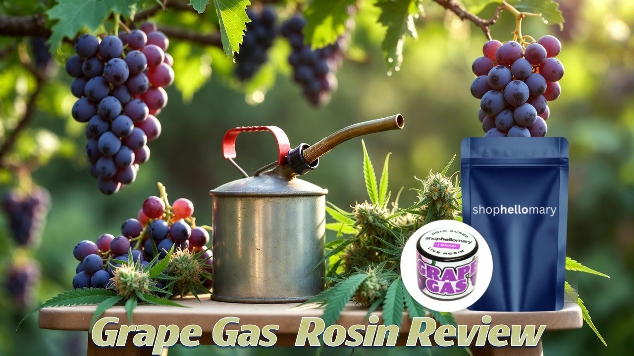 Grape Gas THCA Rosin - ShopHelloMary - Chief Freedom's Hemp Reviews