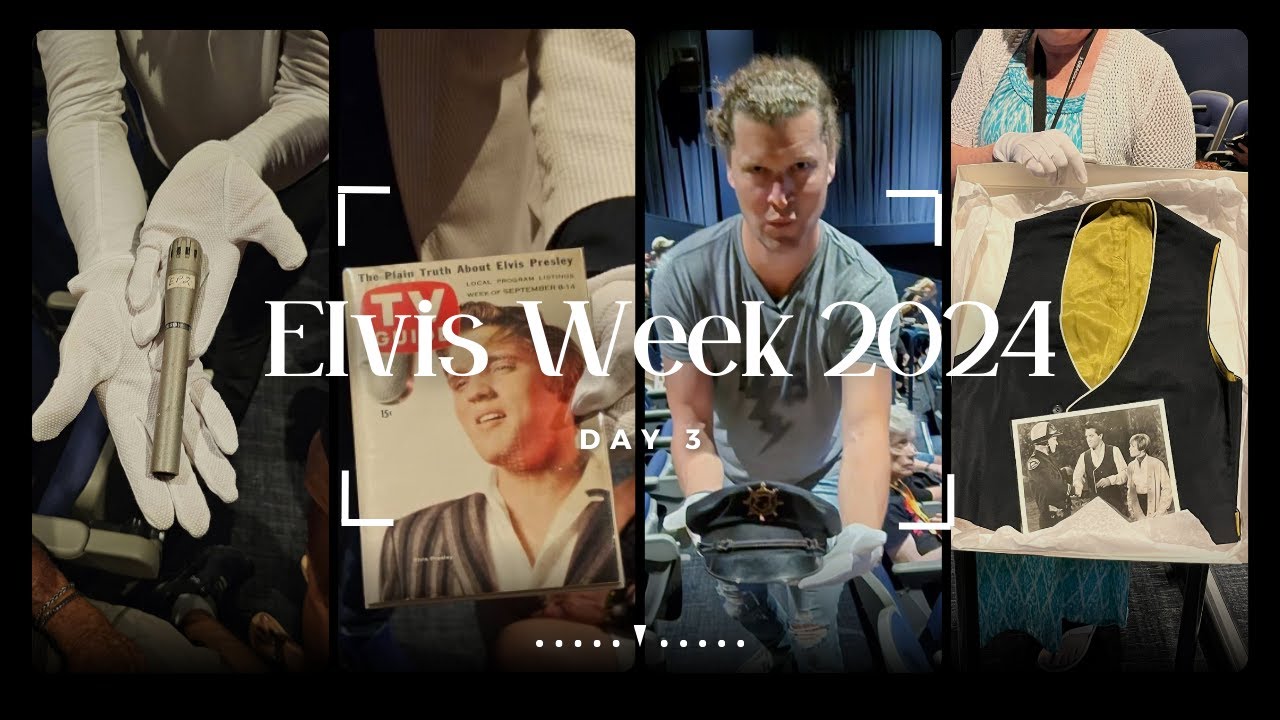 Elvis Week 2024 Day 3: Elvis Scavenger Hunt Dean Z, Elvis Trivia, & Elvis Archives w Angie Marchese