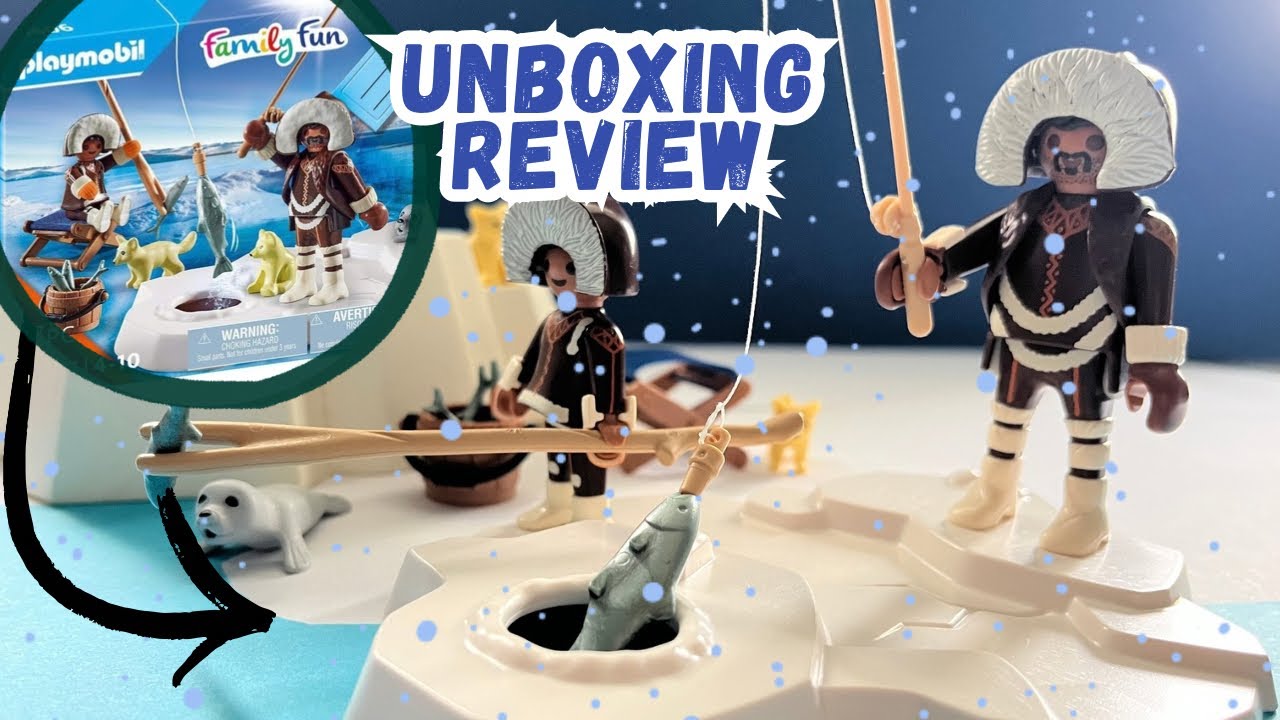 🧊UNBOXING + REVIEW🧊 Playmobil 70606 Pescadores esquimales | sabelotodo toys 
