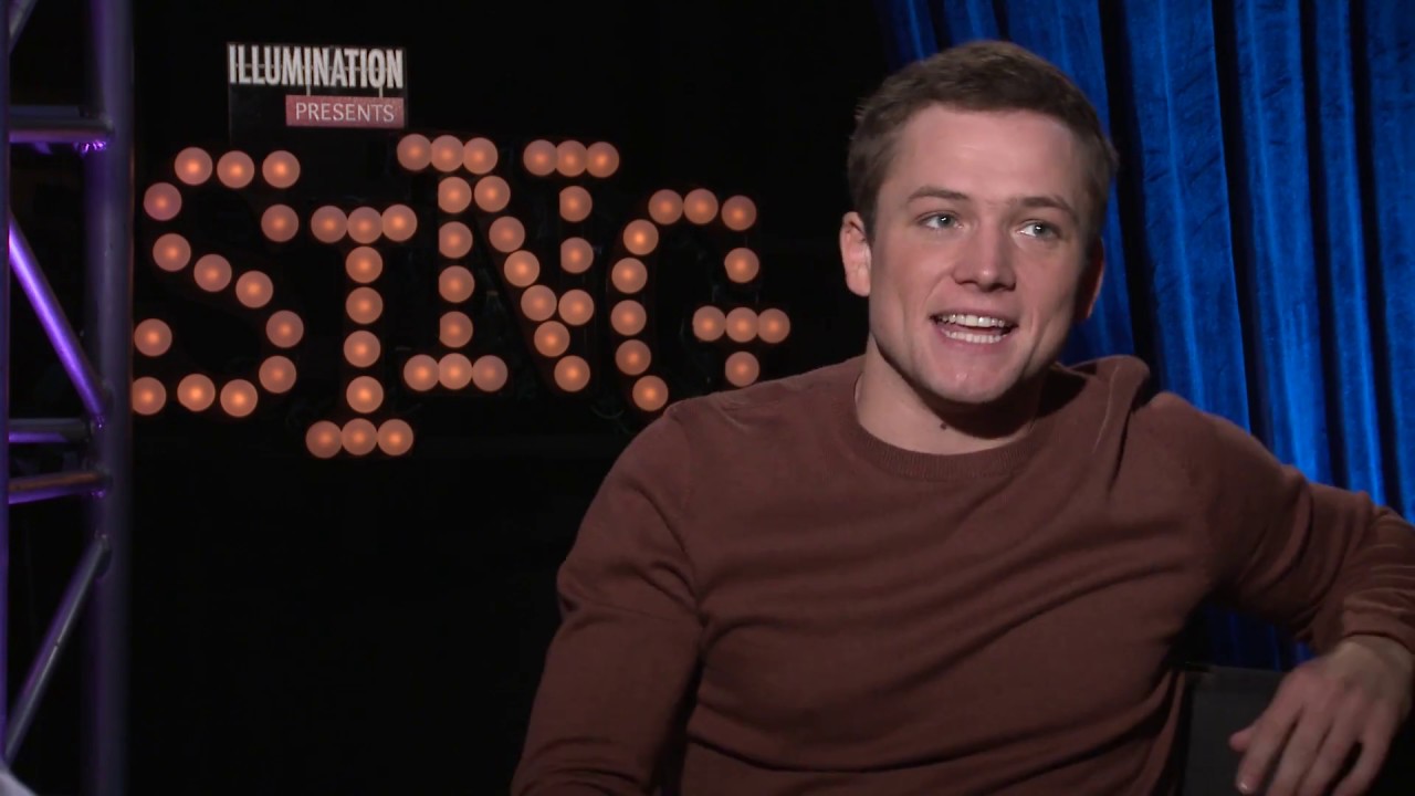 SING: Backstage with Taron Egerton
