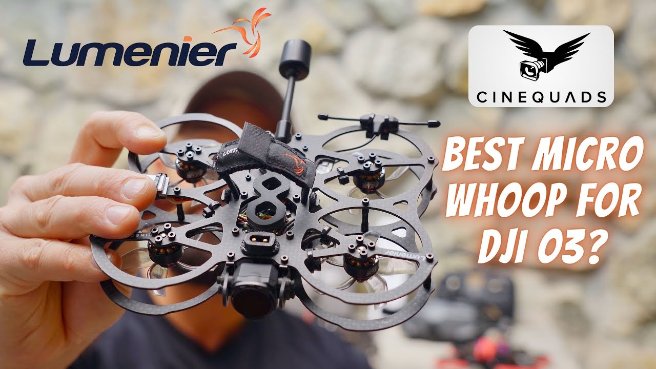 QAV-PRO Nano: A premium micro whoop designed by Lumenier & Cinequads for the DJI O3 Air Unit