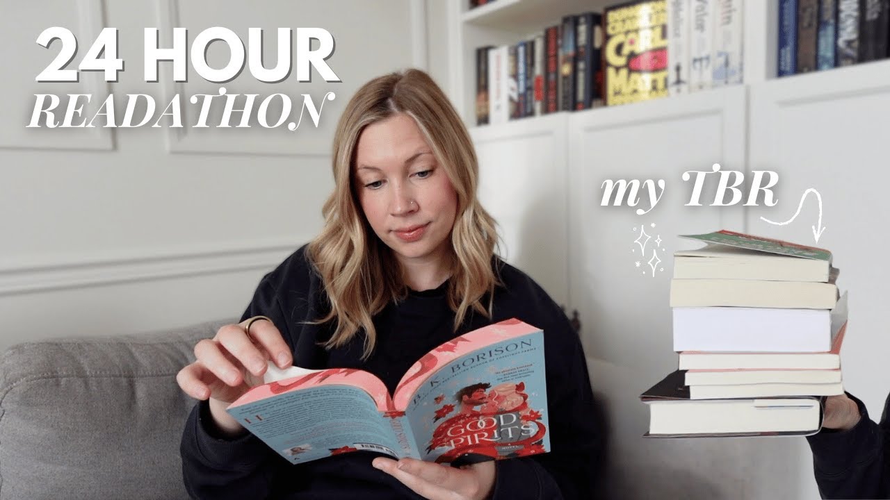 Сколько я смогу прочитать за 24 часа? 📚 | Видеоблог 24-часового марафона чтения