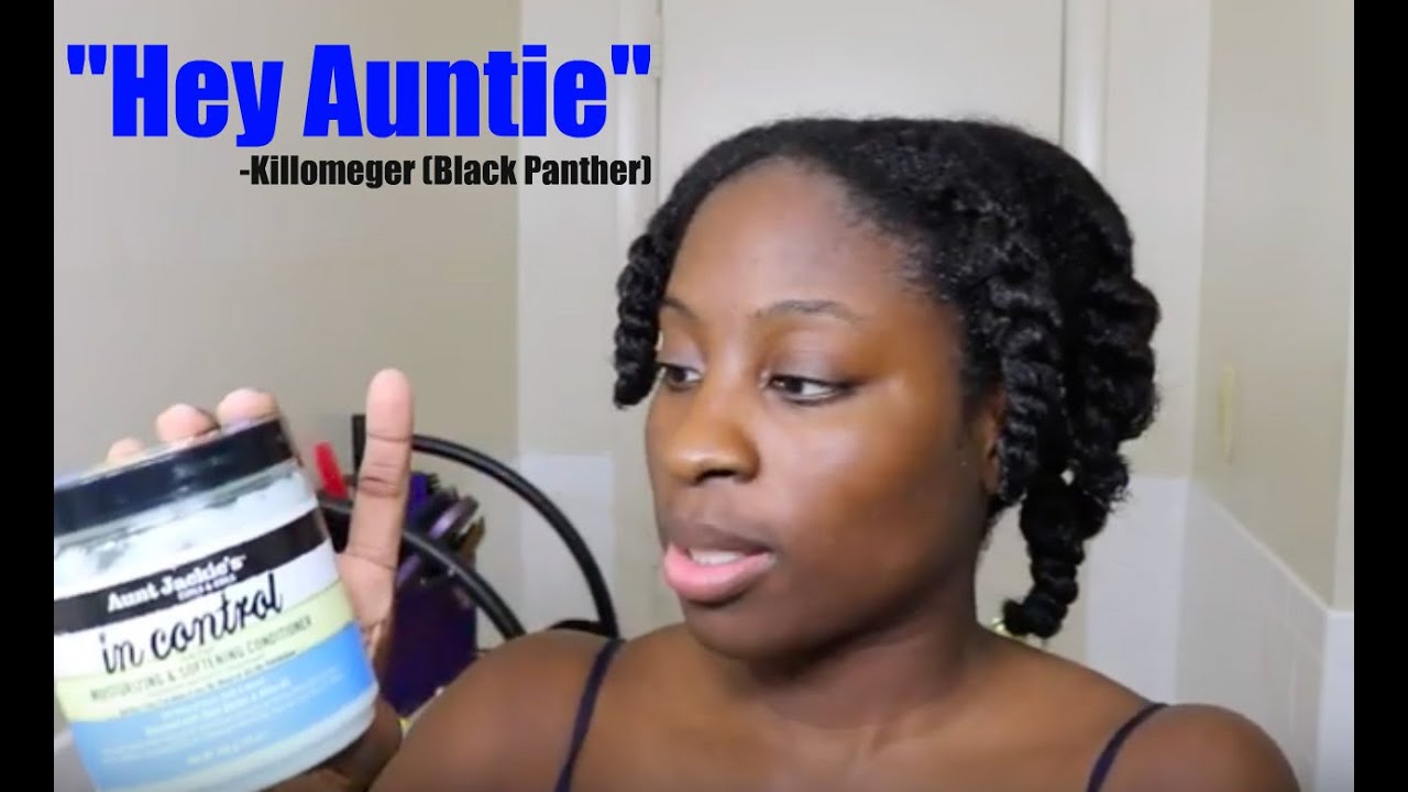 Finally Trying Aunt Jackies Products For The First Time