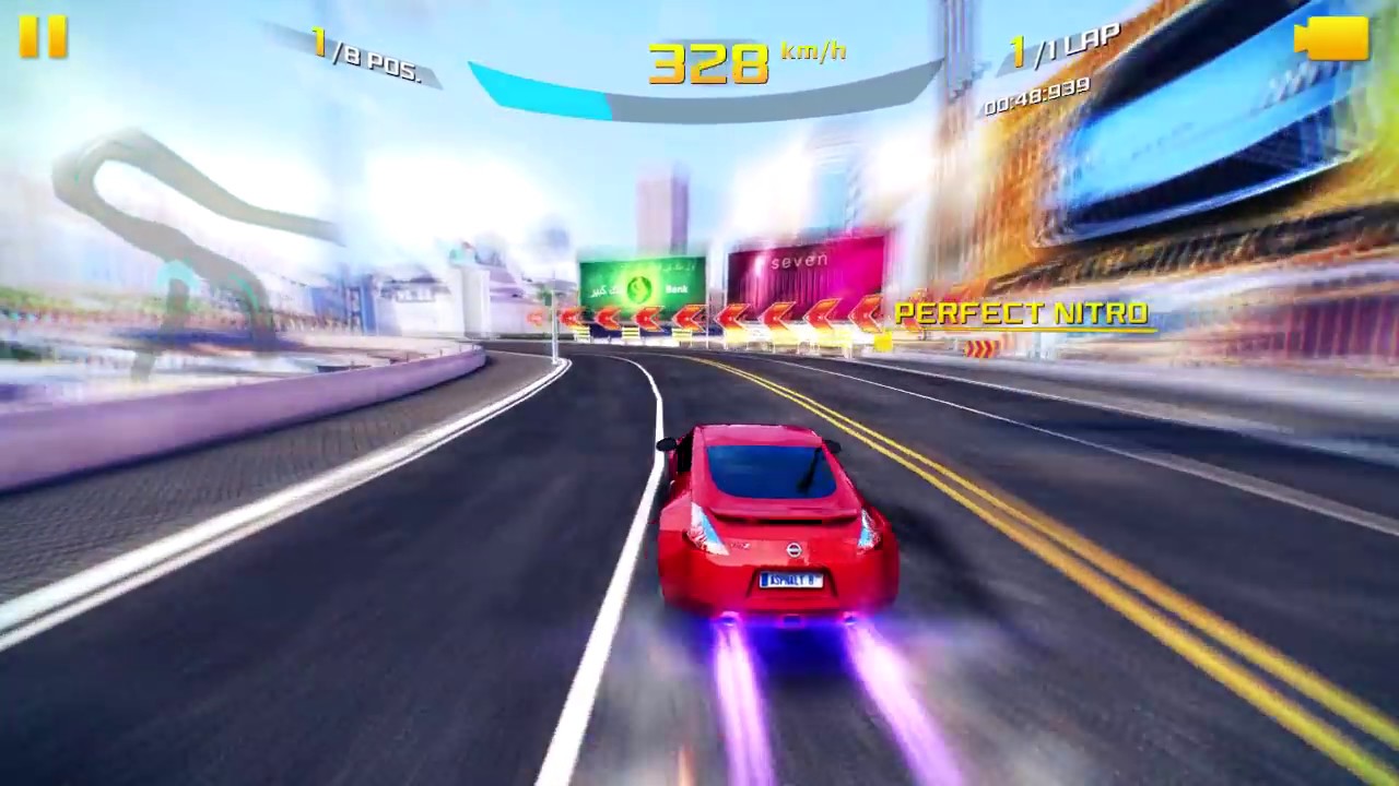 Asphalt 8: Rose of the Desert fastest route