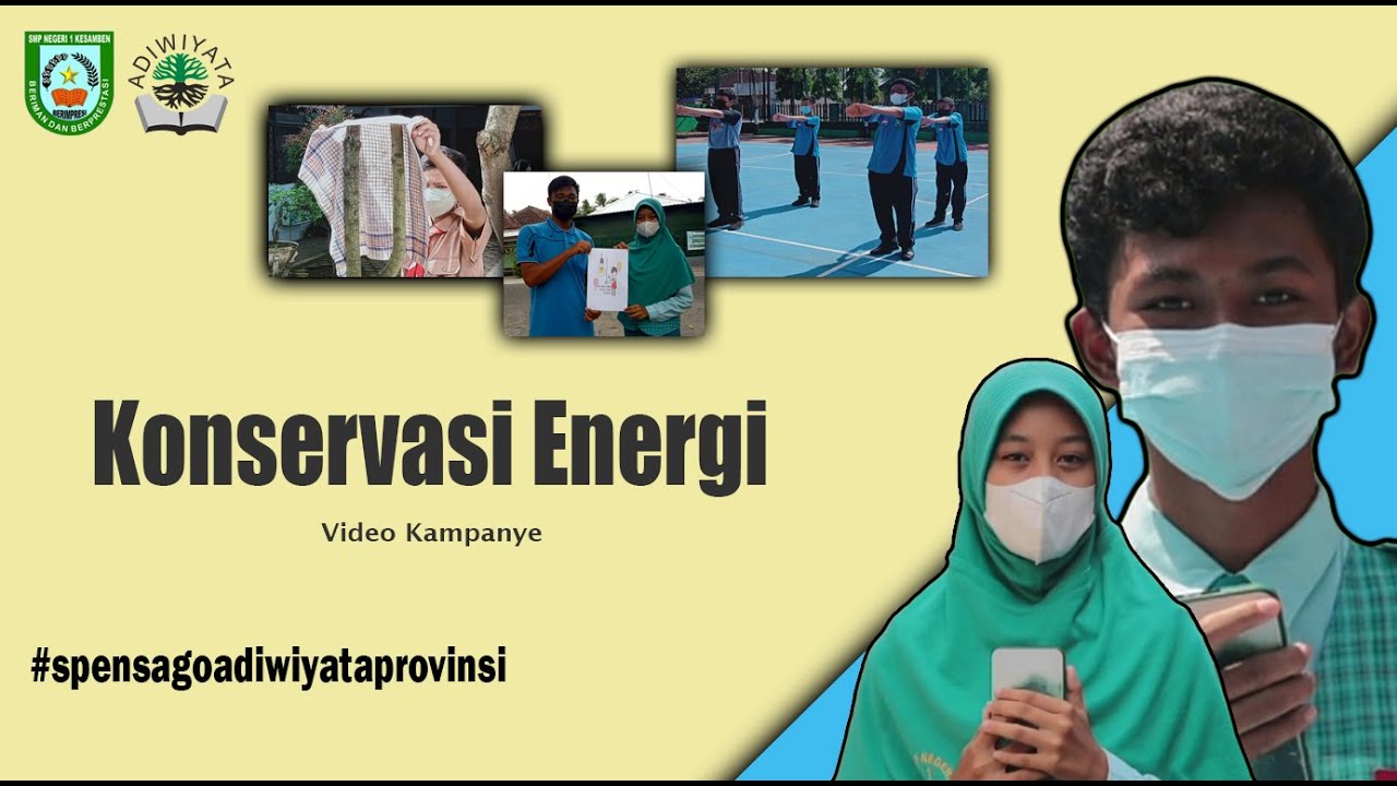 Kampanye Konservasi Energi || UPT SMPN 1 Kesamben, Blitar || SPENSA MENUJU ADIWIYATA PROVINSI