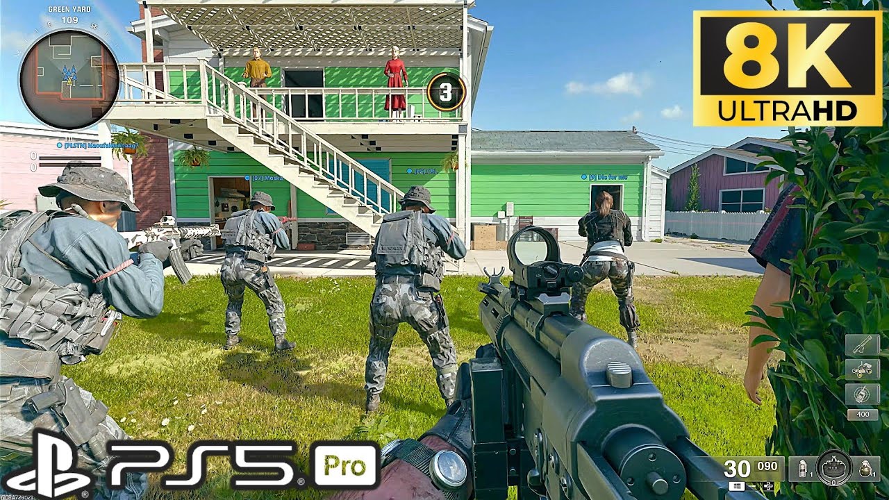 CALL OF DUTY BLACK OPS 6 Multiplayer Gameplay on Nuketown | PS5 Pro (8K 60FPS)