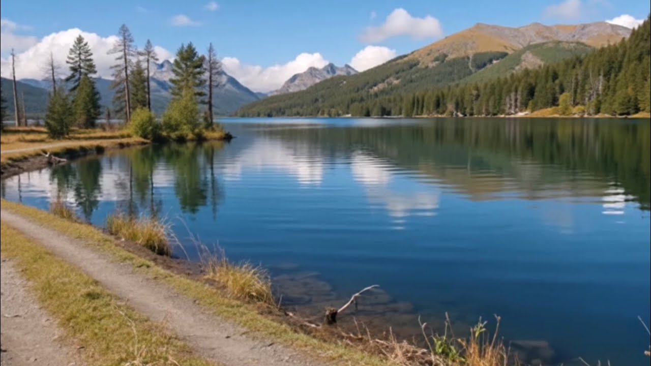 Calm Lake Background