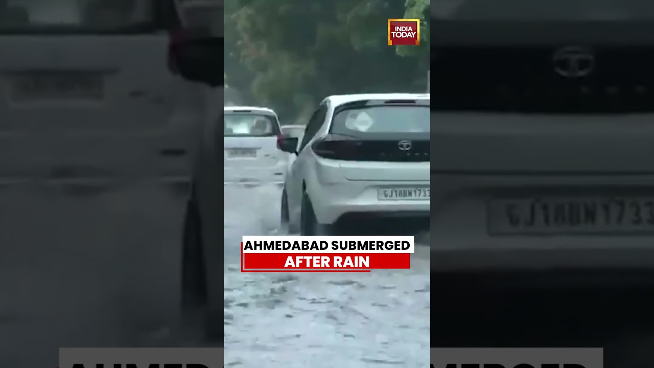 Ahmedabad Submerged After Heavy Rain | Gujarat News | Monsoon News