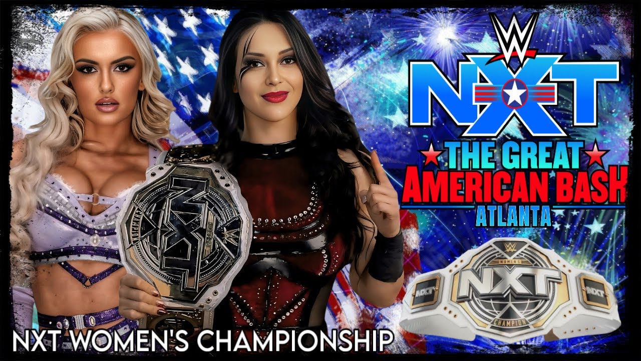 Blake Monroe V Stephanie Vaquer NXT Women’s Championship The Great American Bash WWE2K25