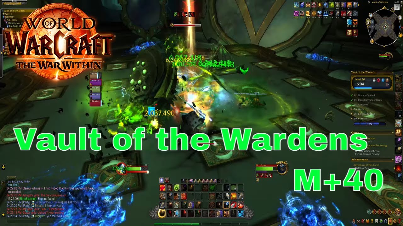World of Warcraft: Vault of the Wardens (M+ 40 Legion Remix)