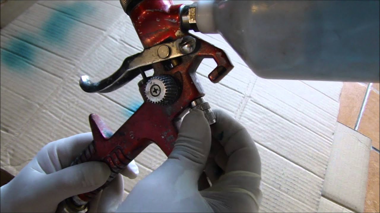 Saura - Pistola de Pintura, montagem, desmontagem, limpeza e regulagens