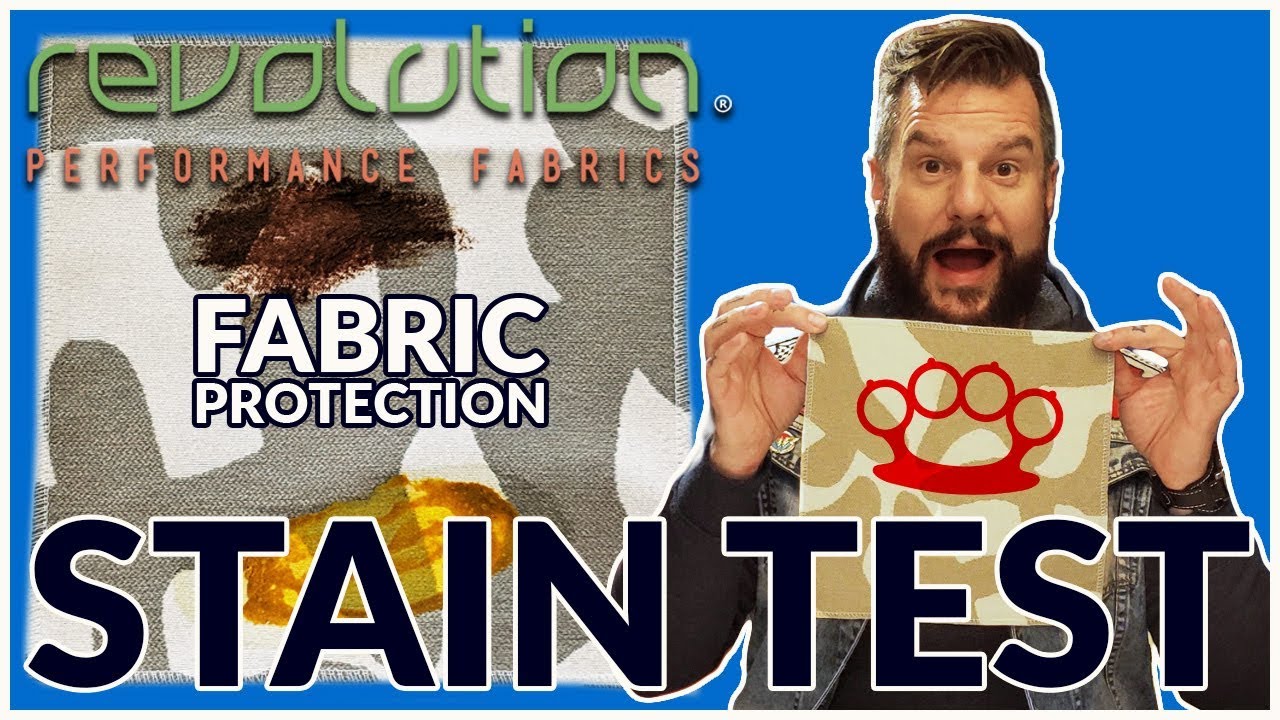 FABRIC PROTECTION TEST & REVIEW – ep 04 of 07 - REVOLUTION – Bleach it, baby!