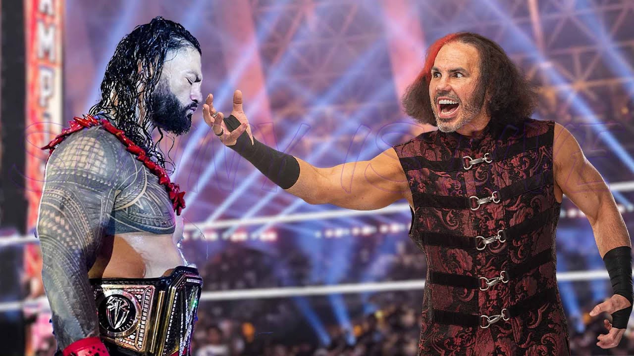 Roman Reigns vs Matt Hardy Match