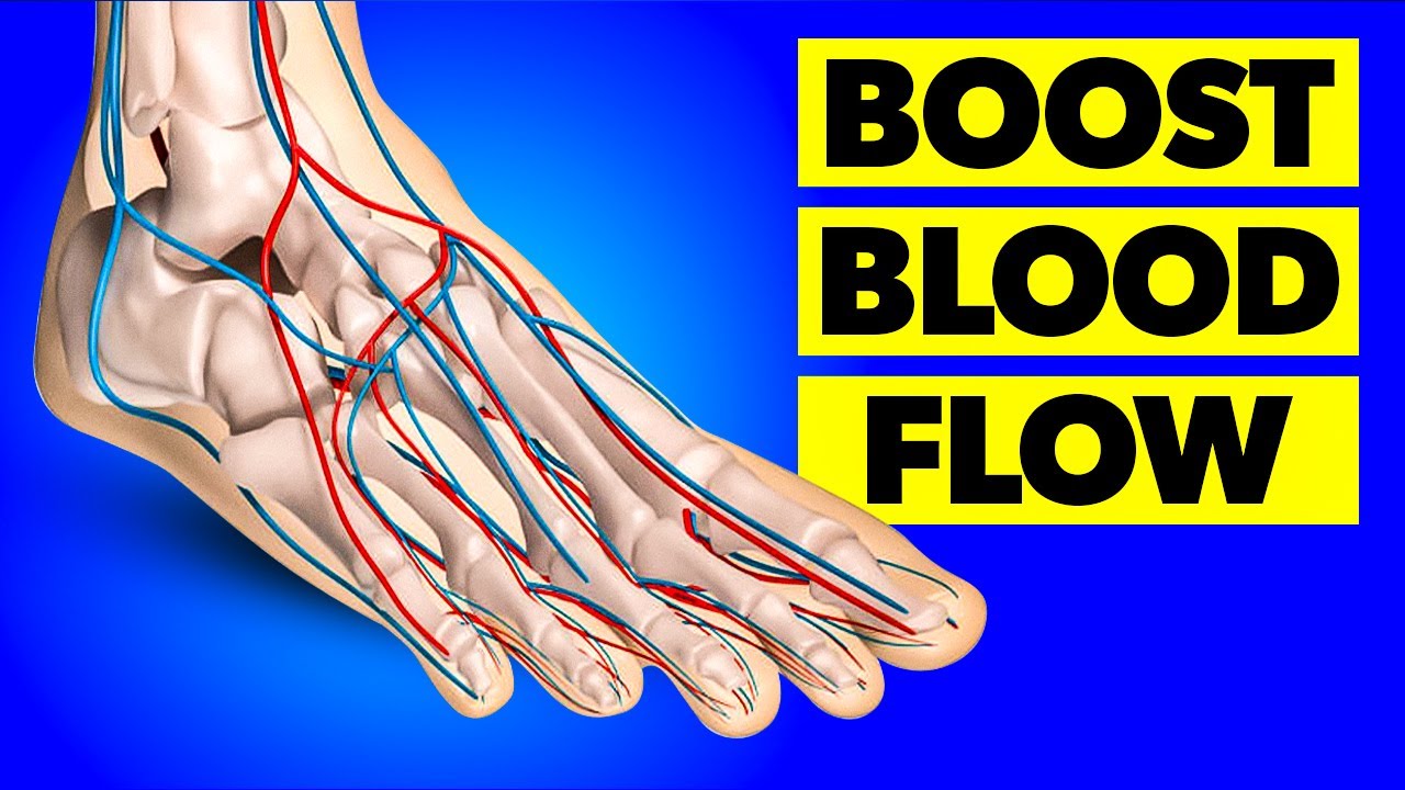 5 Vitamins To BOOST Legs & Feet CIRCULATION Fast!