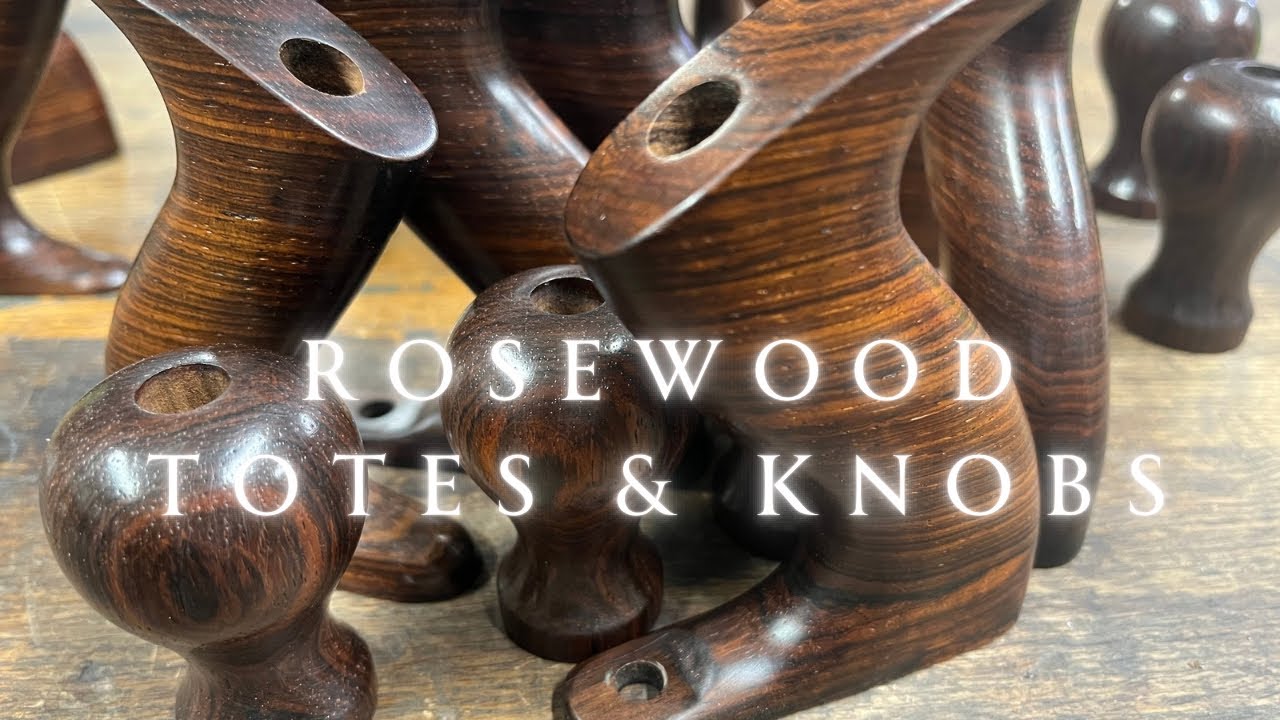 Making Rosewood Totes & Knobs