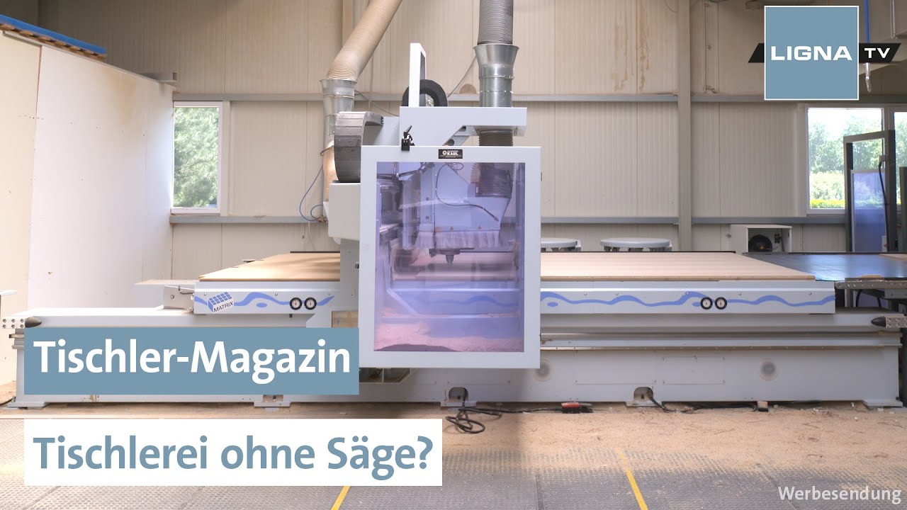 Plattenzuschnitt mit dem Nesting-Verfahren | Tischler-Magazin | LIGNA.TV