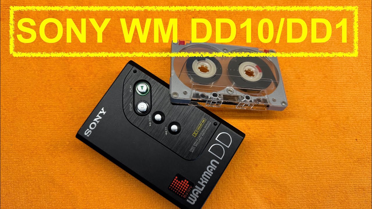 Sony WM DD1/DD10 walkman - cassette player repair fix #diy #repair E0086