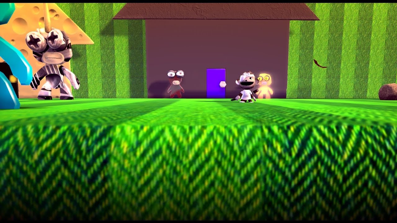 Exploring My Old Little Big Planet Levels! Part 1: Town