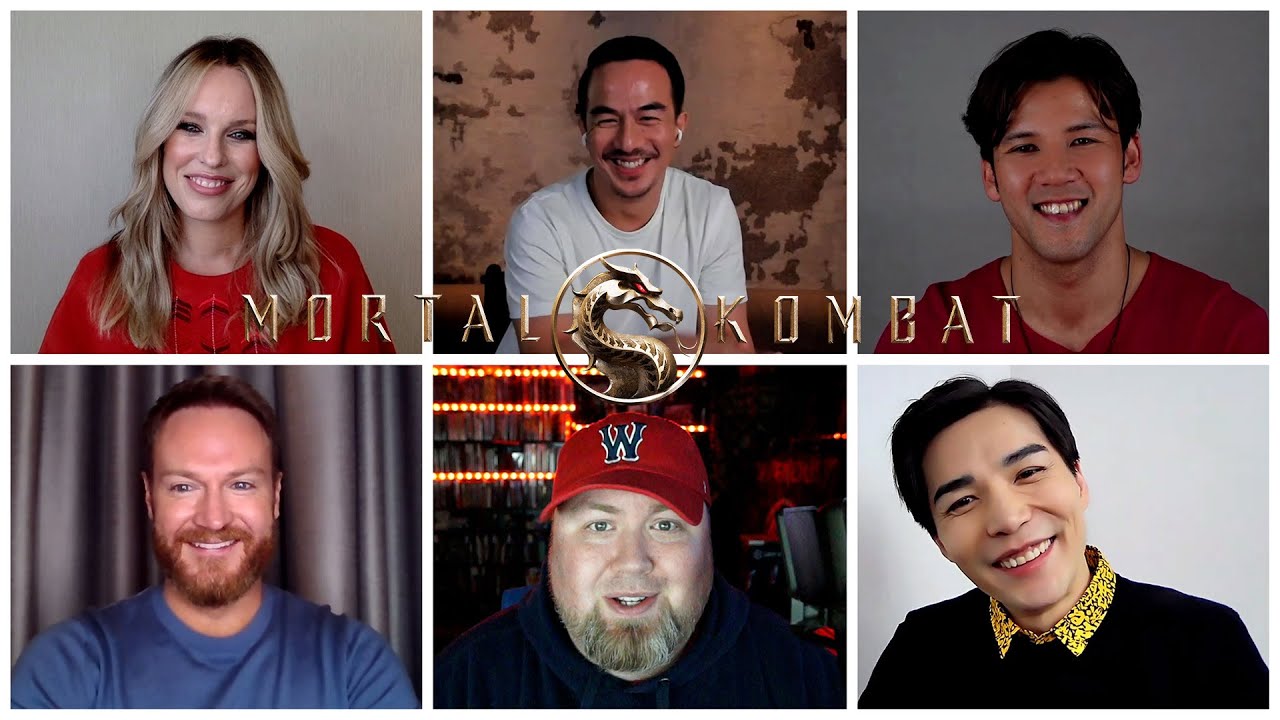 Mortal Kombat Movie Kast Interview! Sub-Zero, Sonya Blade, Kung Lao, Liu Kang and Kano!