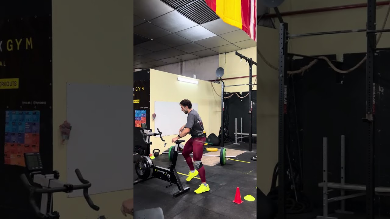 O2 limit challenge wod 1 Tomas Rivera