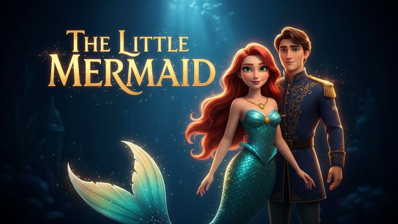 THE LITTLE MERMAID 🧜‍♀️ | A Magical Love Story | Fairy Tale Animation
